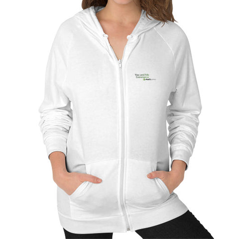 Zip Hoodie (on woman)