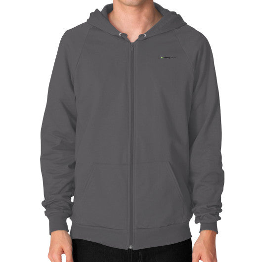 Zip Hoodie (on man)