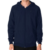 Zip Hoodie (on man)